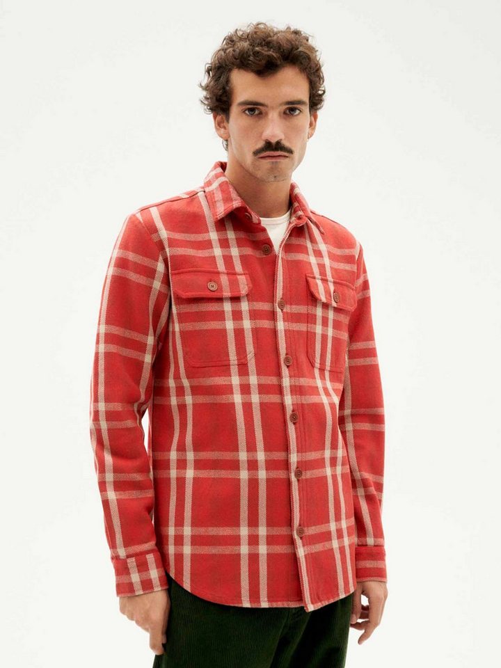 Thinking Mu Langarmhemd Lucas Overshirt von Thinking Mu
