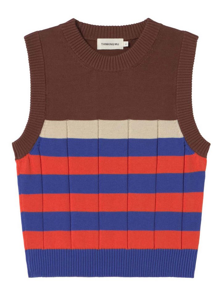 Thinking Mu Pullunder Sherry Knitted Vest von Thinking Mu