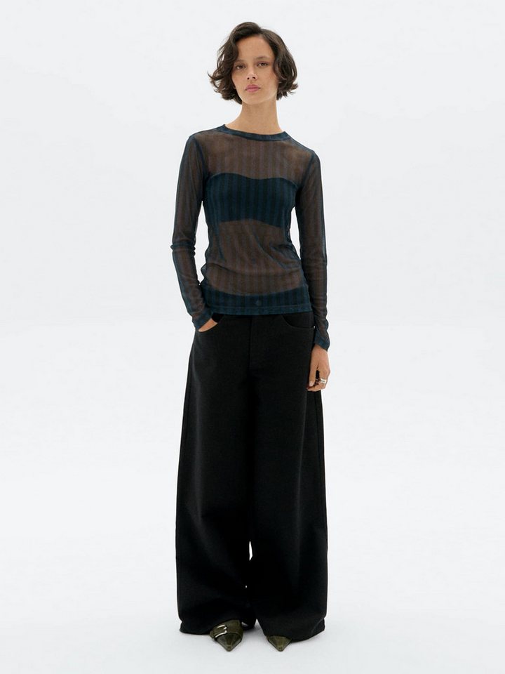 Thinking Mu Weite Jeans Black Hedda Pants von Thinking Mu