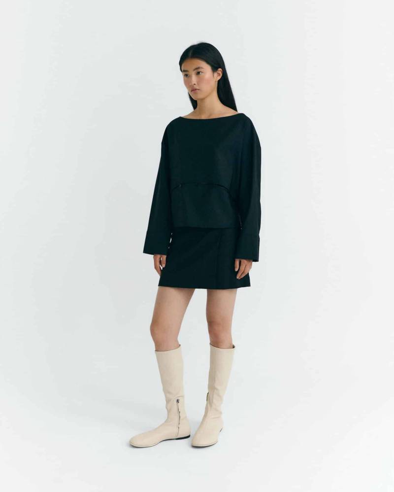 Woll Minirock Modell: Tania von Thinking Mu