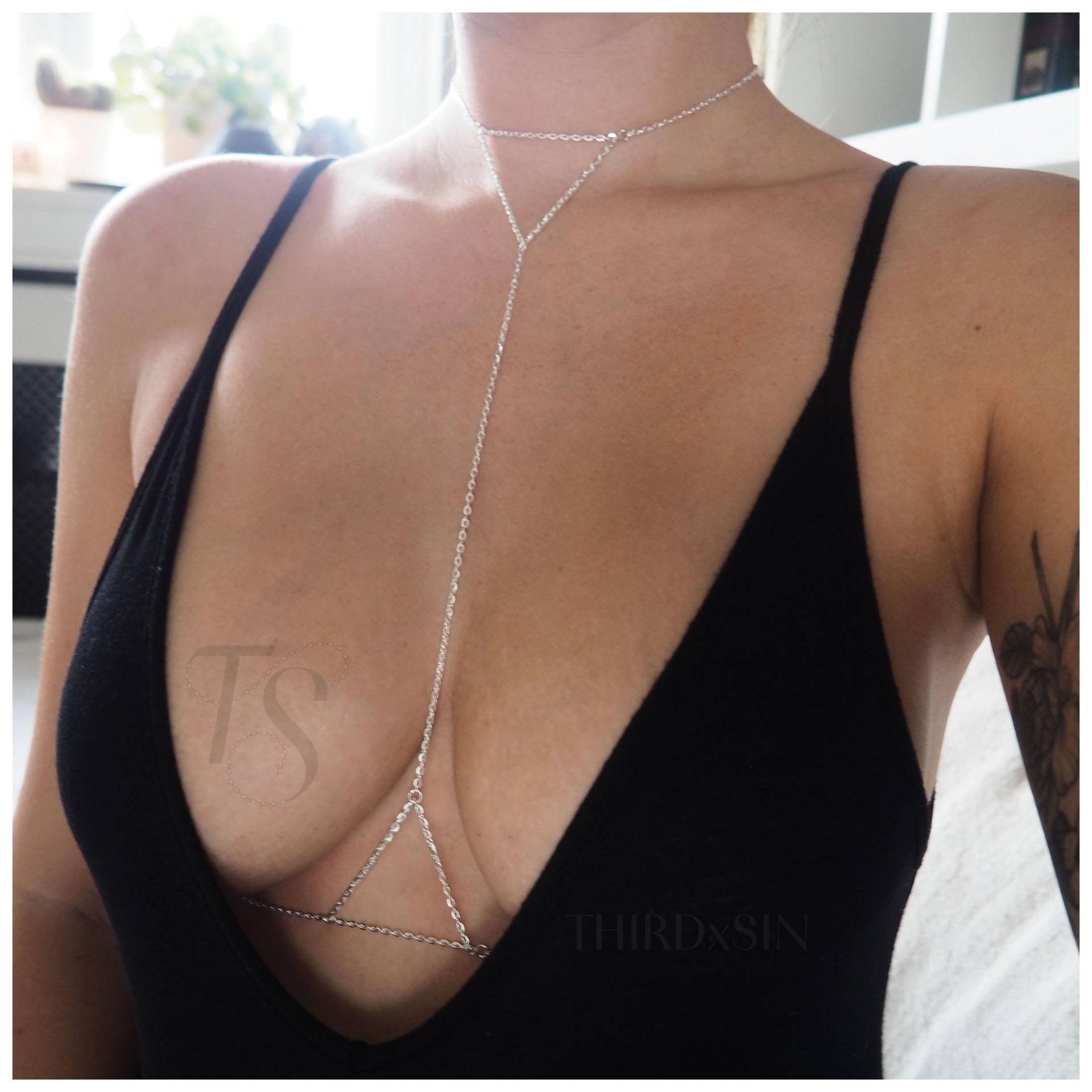 Giza Körperkette Eisenlegierungszubehör in Silber, Gold Und Roségold Giza Körperkette Eisenlegierungszubehör in Silber, Gold Und Roségold von ThirdSinLingerie