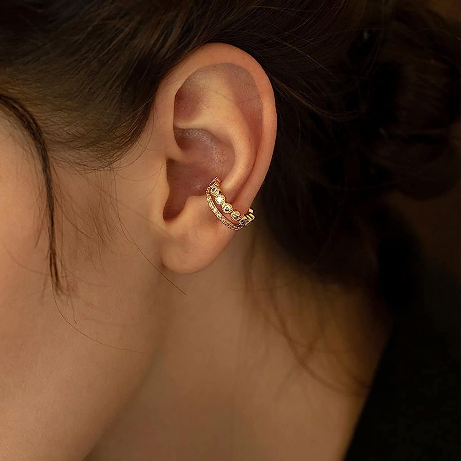 Doppelte Funkelnde Zirkonia Ohrmanschette Vergoldetes Sterling Silber Earcuff/Ohrmanschette Aus Reinem 925 1 Paar Preis Doppelte Funkelnde Zirkonia Ohrmanschette Vergoldetes Sterling Silber Earcuff/Ohrmanschette Aus Reinem 925 1 Paar Preis von ThirtyPercentJewelry