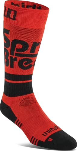 32 thirtytwo Herren Spring Break Schneesportsocke, Rot/Schwarz, L-XL, Rot/Schwarz, Large/X-Large von ThirtyTwo