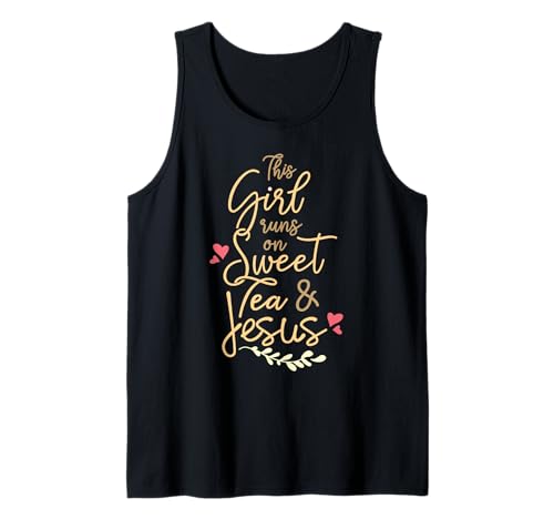 This Girl, Sweet Tea & Jesus Tea Drinker Jesus Zitat Tank Top This Girl, Sweet Tea & Jesus Tea Drinker Jesus Zitat Tank Top von This Girl, Sweet Tea & Jesus
