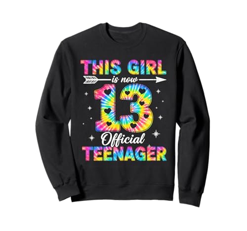 This Girl is Now 13th Birthday Official Teenager Sweatshirt von This Girl Is Now 13 Year Old Official Teenager Tee