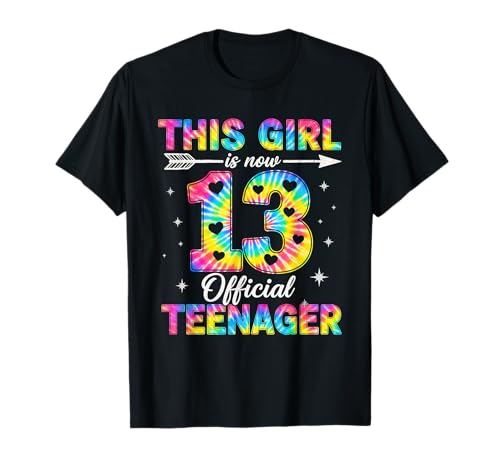 This Girl is Now 13th Birthday Official Teenager T-Shirt von This Girl Is Now 13 Year Old Official Teenager Tee