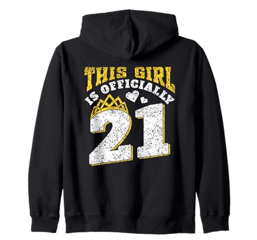 Dieses Mädchen Ist Offiziell 21 Jahre Party Geburtstag Kapuzenjacke Dieses Mädchen Ist Offiziell 21 Jahre Party Geburtstag Kapuzenjacke von This Girl Is Officially 21 Feier Geburtstag