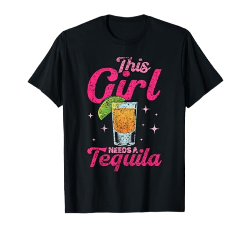 Dieses Mädchen Braucht Einen Tequila Tequilas Tequila T-Shirt Dieses Mädchen Braucht Einen Tequila Tequilas Tequila T-Shirt von This Girl Needs A Tequila Tequilas Party Alkohol