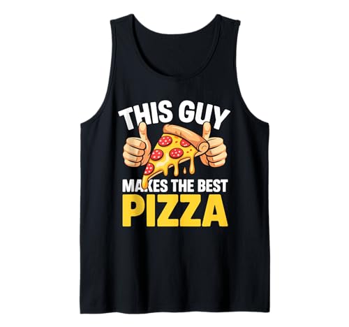 Herren Dieser Typ Macht das Beste Pizza-Shirt Lustiger Männer-Pizzaliebhaber Tank Top Herren Dieser Typ Macht das Beste Pizza-Shirt Lustiger Männer-Pizzaliebhaber Tank Top von This Guy Makes The Best Pizza Shirts
