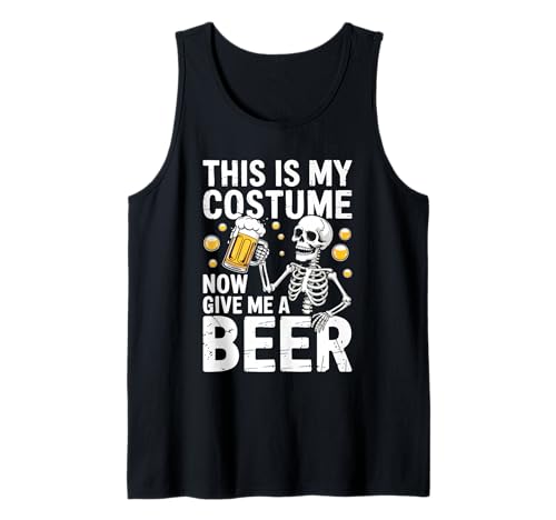 This is My Costume Give Me A Beer Shirt für Herren, Papa, Halloween Tank Top This is My Costume Give Me A Beer Shirt für Herren, Papa, Halloween Tank Top von This Is My Costume Now Give Me A Beer Shirts