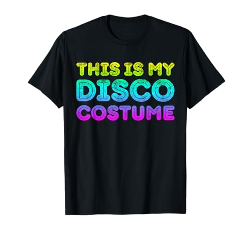 This Is My Disco Kostüm Shirt Erwachsene Kinder Disco Party T-Shirt This Is My Disco Kostüm Shirt Erwachsene Kinder Disco Party T-Shirt von This Is My Disco Costume Shirts