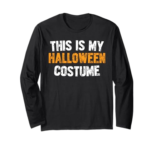 This is My Halloween-Kostüm, Design für Männer, Frauen, Kinder Langarmshirt This is My Halloween-Kostüm, Design für Männer, Frauen, Kinder Langarmshirt von This Is My Halloween Costume Shirts Gifts