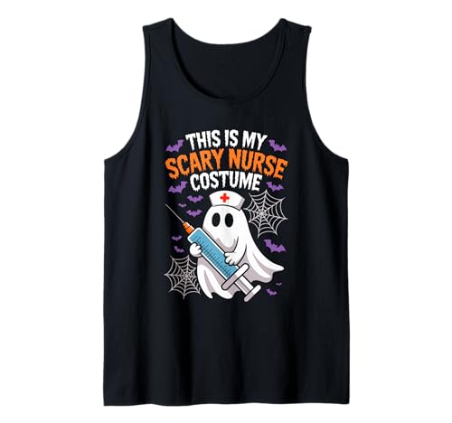 This is My Scary Nurse Kostümshirt für Erwachsene, Herren, Damen, Stillzeit Tank Top This is My Scary Nurse Kostümshirt für Erwachsene, Herren, Damen, Stillzeit Tank Top von This Is My Scary Nurse Costume Shirts
