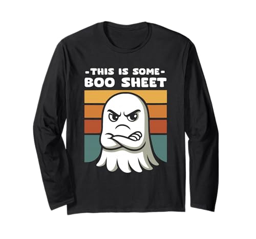 This is Boo Sheet Lustiges Geist Halloween Kostüm Damen Herren Langarmshirt This is Boo Sheet Lustiges Geist Halloween Kostüm Damen Herren Langarmshirt von This Is Some Boo Sheet Funny Ghost Tees Men Women