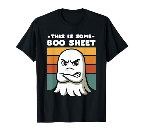 This is Boo Sheet Lustiges Geist Halloween Kostüm Damen Herren T-Shirt von This Is Some Boo Sheet Funny Ghost Tees Men Women