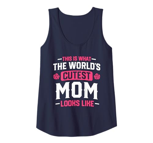 Damen So sieht die süßeste Mutter der Welt aus Muttertag Tank Top Damen So sieht die süßeste Mutter der Welt aus Muttertag Tank Top von This Is What World's Greatest Mom Looks Like Tees