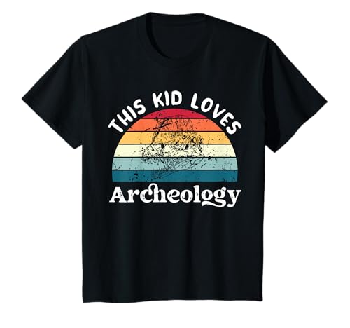 Dieses Kind liebt Archäologie Jungen Mädchen T-Shirt von This Kid loves Archeology Apparel