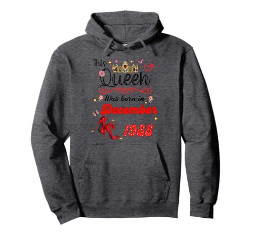 Diese Königin wurde im Dezember 1988 geboren Dezember Geburtstag Frauen Pullover Hoodie Diese Königin wurde im Dezember 1988 geboren Dezember Geburtstag Frauen Pullover Hoodie von This Queen Was Born On December 1988 December
