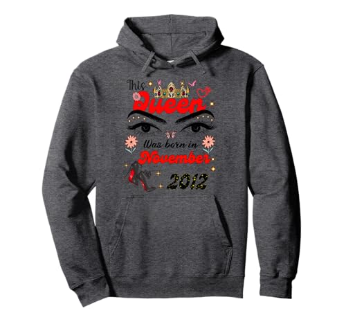 Diese Königin wurde im November 2012 geboren November Geburtstag Frauen Pullover Hoodie von This Queen Was Born On November 2012 November