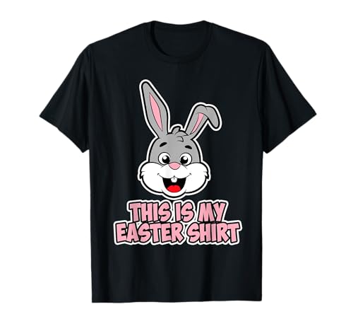 Das ist mein Ostershirt für Damen & Herren - Osterhase T-Shirt von This is my Easter Shirt for Women and Men