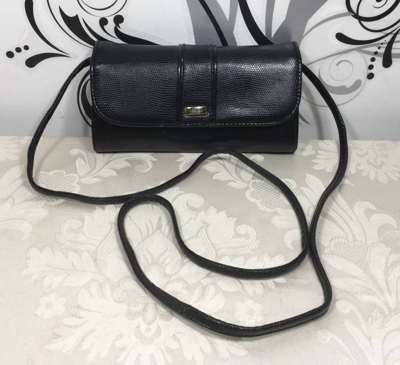 Damen Gutschein Veranstalter, Frauen Datei Tasche, Schwarz Geldbörse Kupplung, Tasche Crossbody Organizer von ThisAndThatToGo
