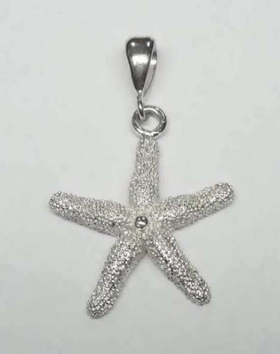 Jahrgang Sterlingsilber Seestern Anhänger Charm von ThisArtGallery