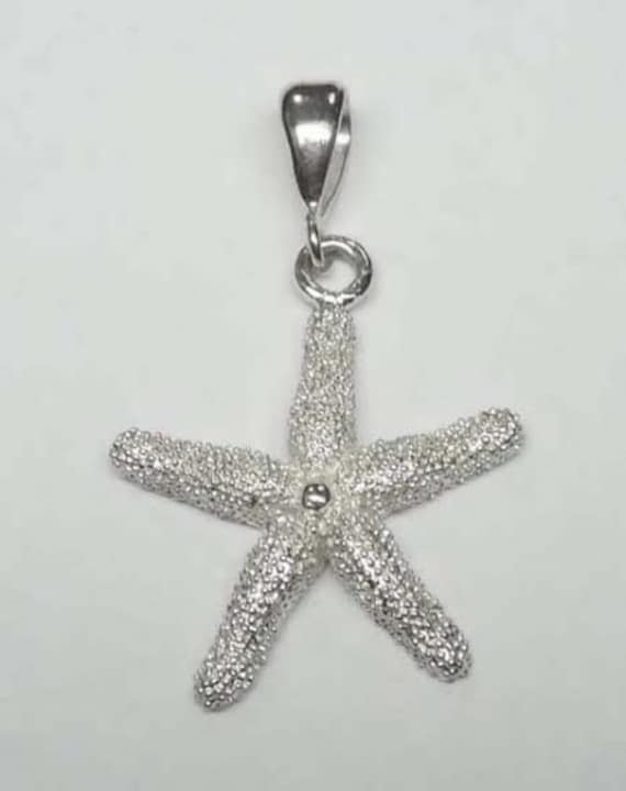 Jahrgang Sterlingsilber Seestern Anhänger Charm von ThisArtGallery