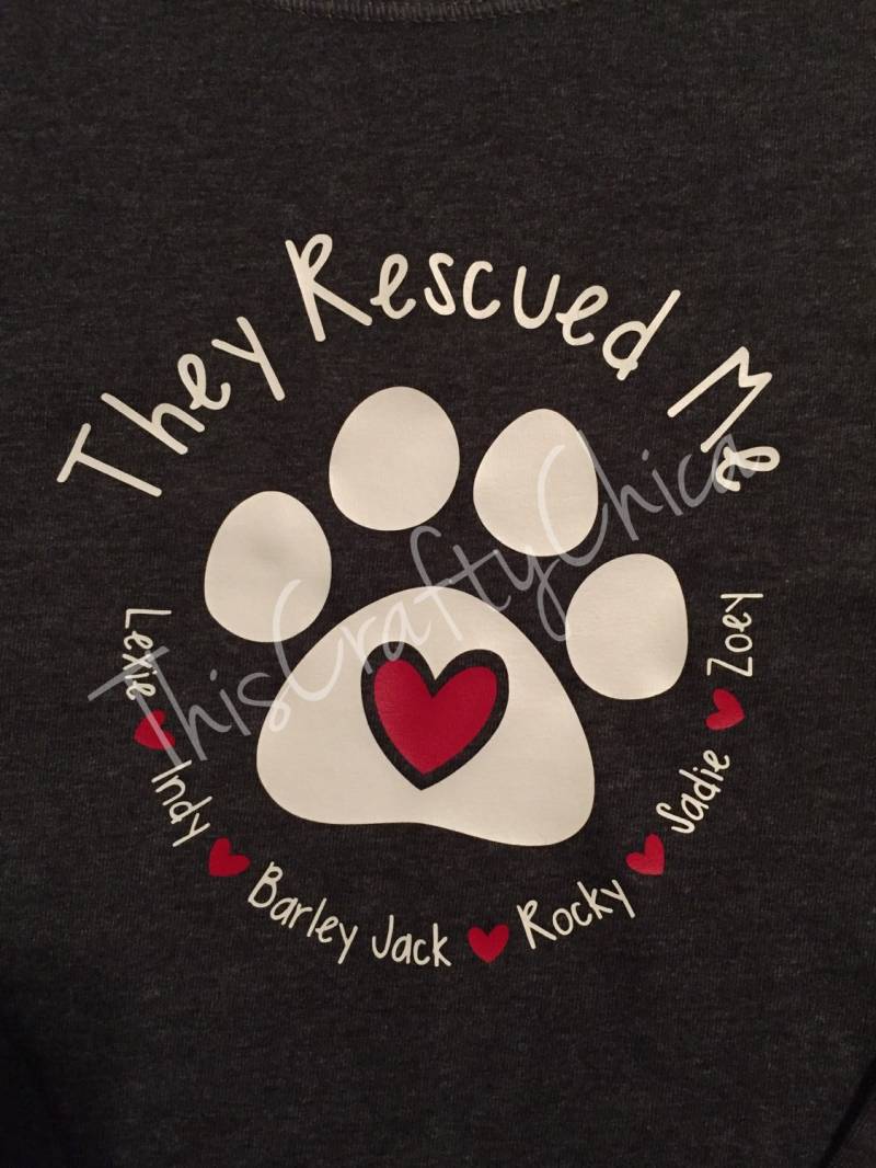 Animal Rescue Personalisiertes Tshirt Haustiere Hund Katze Adoptieren Nicht Kaufen von ThisCraftyChica