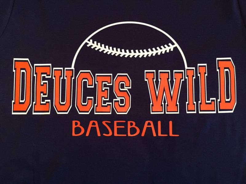 Baseball Team Kurzärmeliges Shirt Zahl Personalisiert von ThisCraftyChica