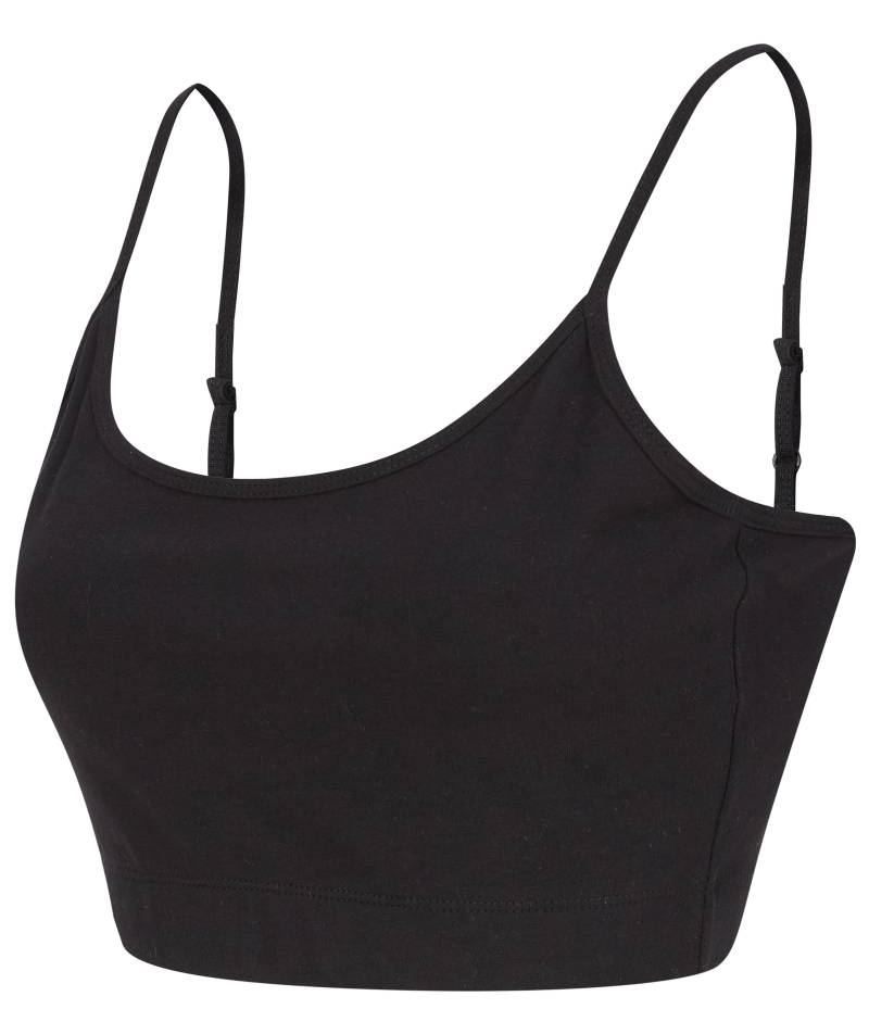 Nachhaltiges, Bauchfreies Cami Top - Schwarz von ThisIsAnyo