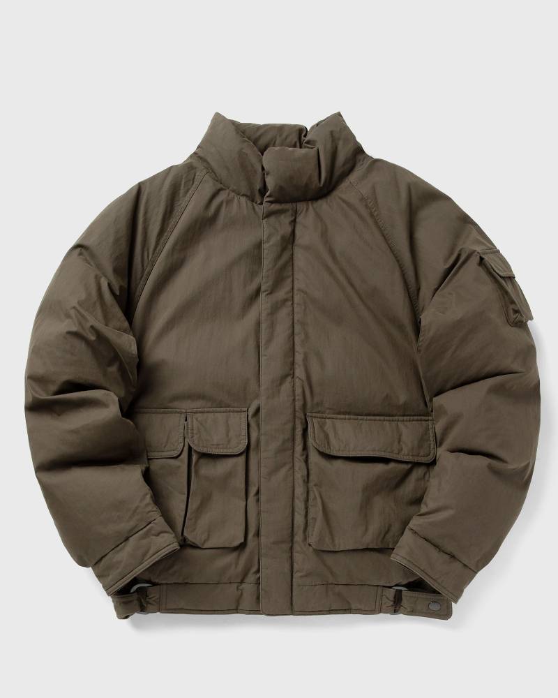 Thisisneverthat MULTI POCKET DOWN JACKET men Down & Puffer Jackets brown in Größe:XL von Thisisneverthat