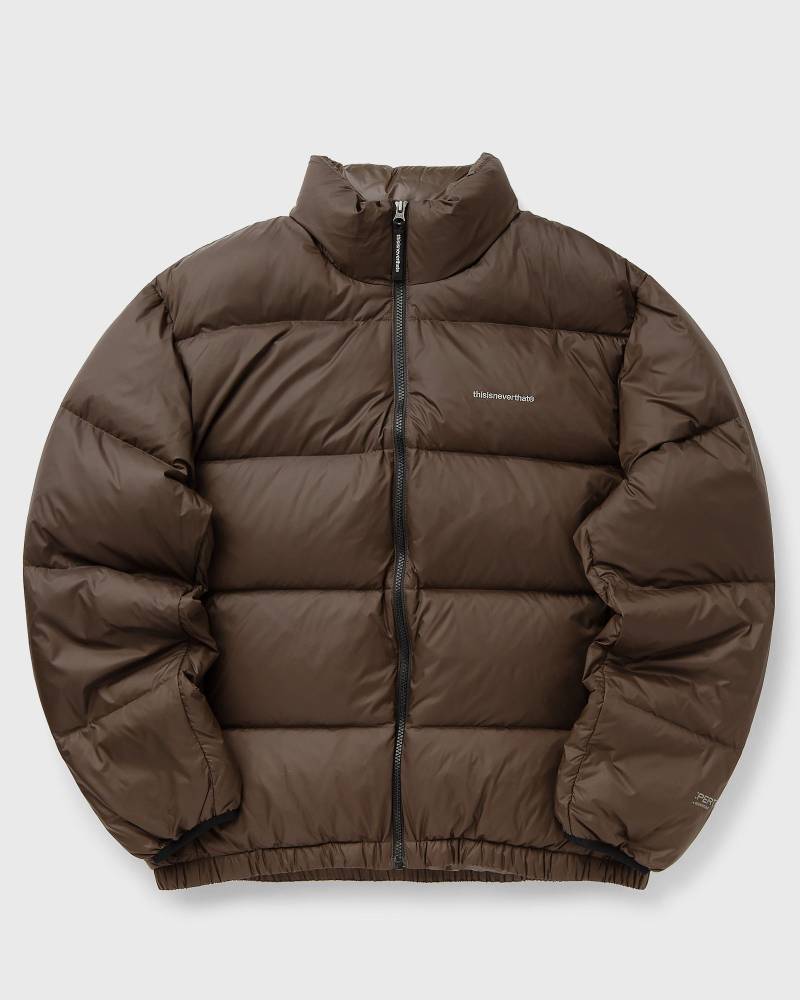 Thisisneverthat PERTEX T DOWN JACKET men Down & Puffer Jackets brown in Größe:L von Thisisneverthat