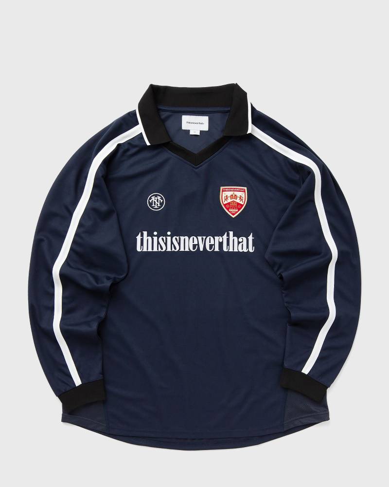 Thisisneverthat SOCCER JERSEY men Jerseys blue in Größe:M von Thisisneverthat