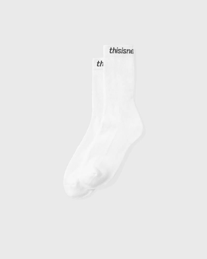 Thisisneverthat SP-LOGO SOCKS 3PACK men Socks white in Größe:L von Thisisneverthat