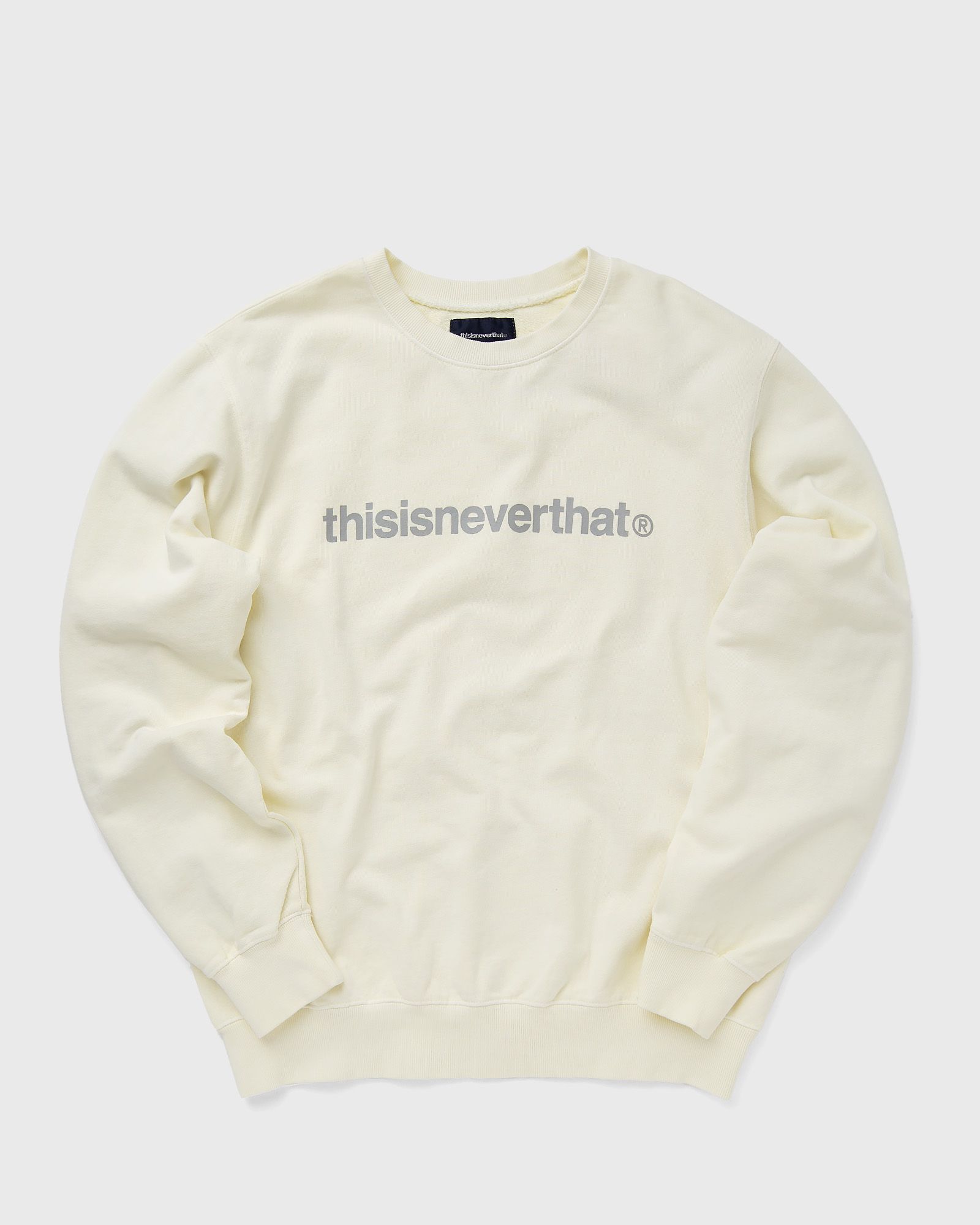 Thisisneverthat T-Logo LT Crewneck men Sweatshirts beige in Größe:M von Thisisneverthat