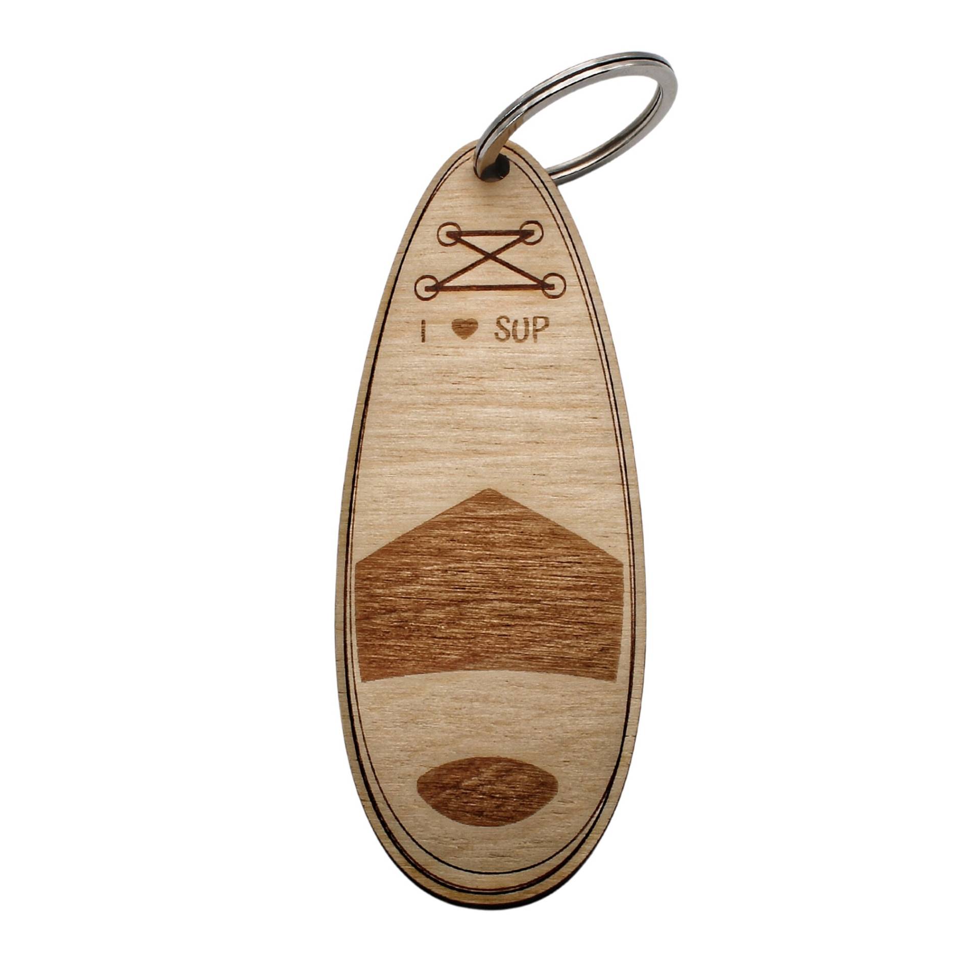 Schlüsselanhänger Aus Holz | Stand Up Paddle Personalisiert Strand Accessoires Sup Paddelboard von ThoddyArt
