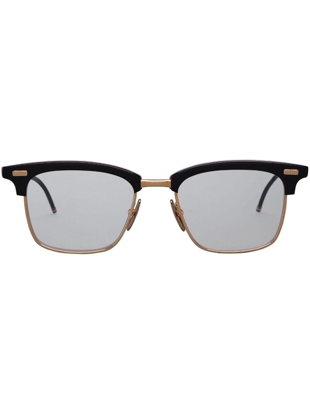 Thom Browne Eyewear Brille mit eckigem Gestell - Schwarz von Thom Browne Eyewear