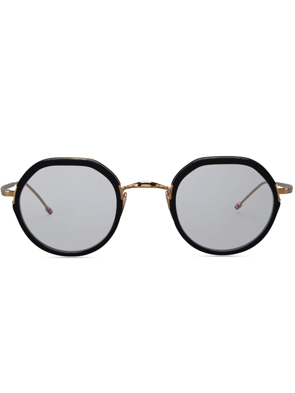 Thom Browne Eyewear Brille mit rundem Gestell - Schwarz von Thom Browne Eyewear