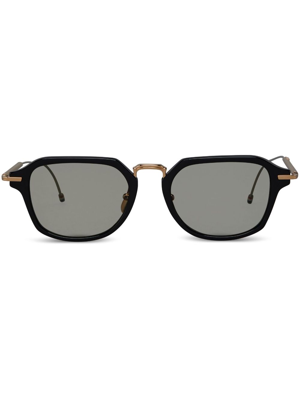 Thom Browne Eyewear Sonnenbrille mit geometrischem Gestell - Schwarz Thom Browne Eyewear Sonnenbrille mit geometrischem Gestell - Schwarz von Thom Browne Eyewear