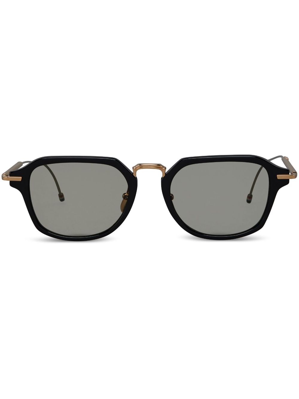 Thom Browne Eyewear Sonnenbrille mit geometrischem Gestell - Schwarz von Thom Browne Eyewear