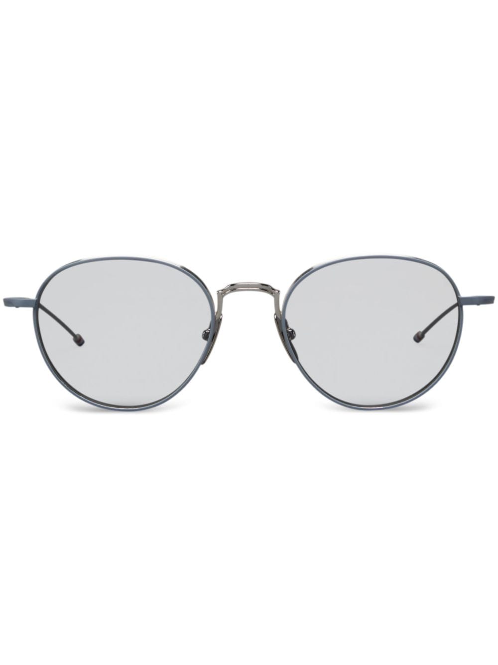 Thom Browne Eyewear Sonnenbrille mit rundem Gestell - Silber von Thom Browne Eyewear