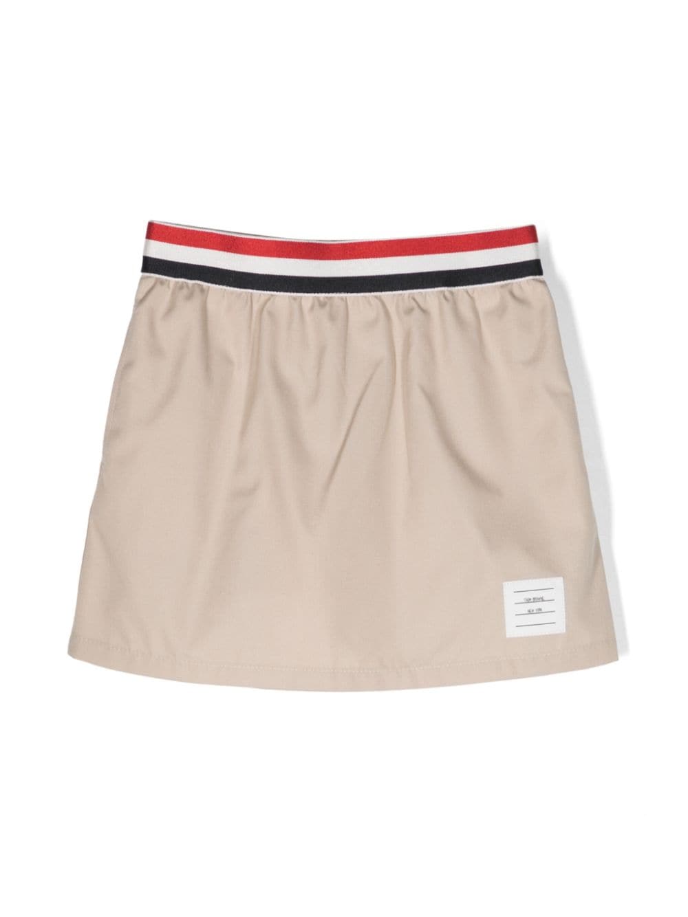 Thom Browne Kids Rugby Rock mit RWB-Bund - Braun von Thom Browne Kids