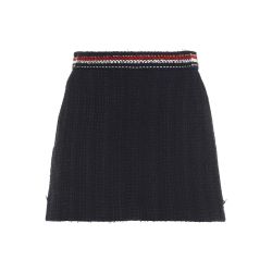 Marineblaue Thom Browne Baumwollmischung Mini-rock von Thom Browne