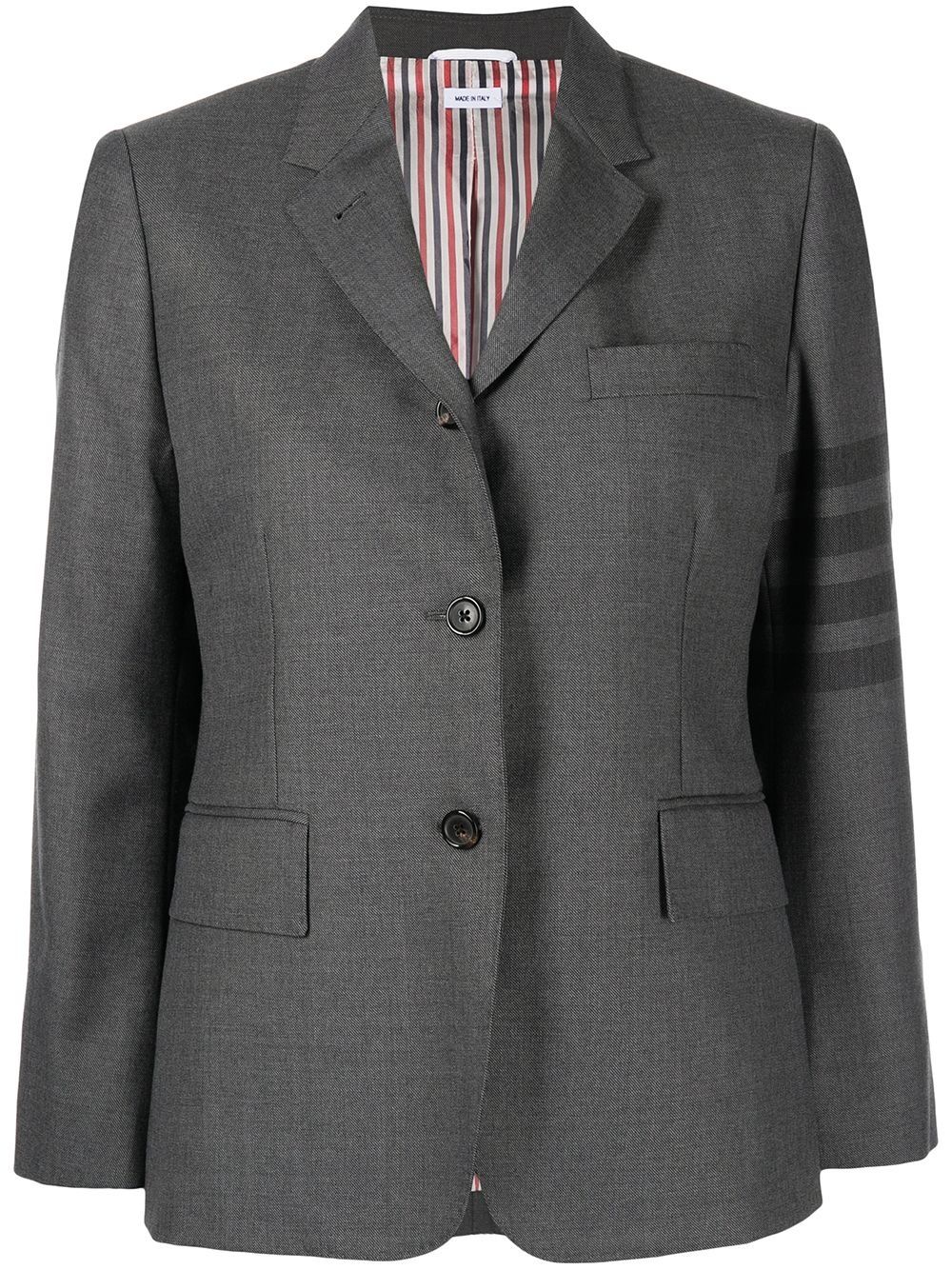 Thom Browne Einreihiger Blazer - Grau von Thom Browne