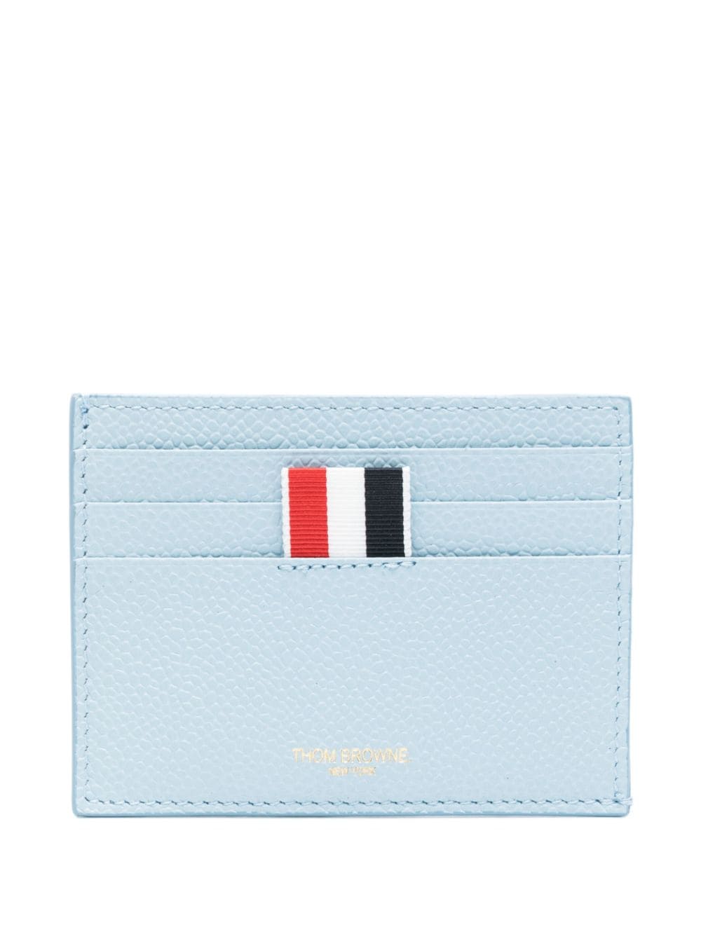 Thom Browne 4-Bar Stripes Kartenetui - Blau von Thom Browne