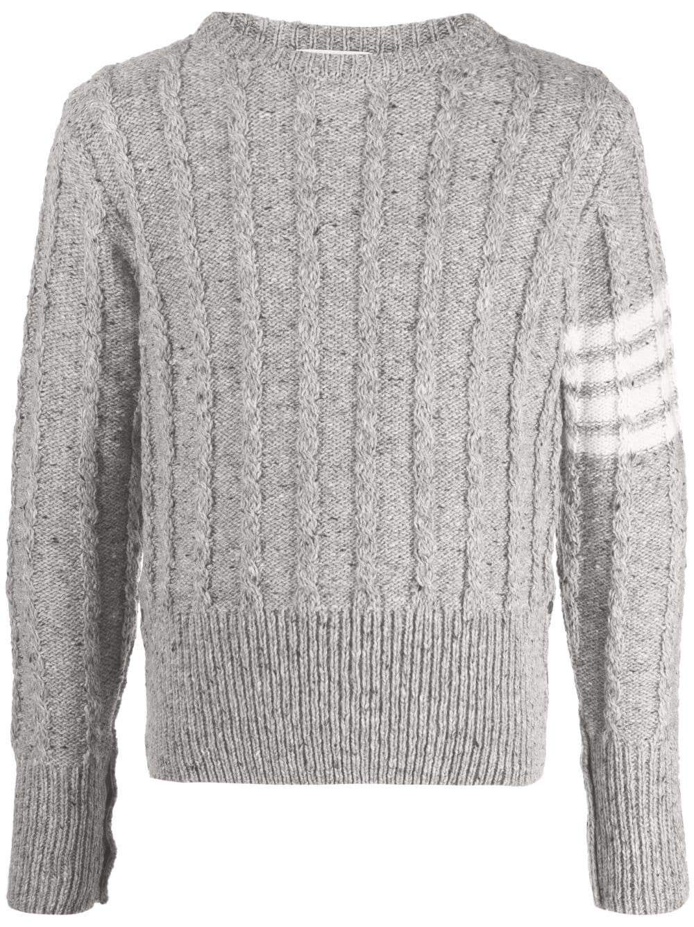 Thom Browne Pullover mit Zopfmuster - Grau von Thom Browne