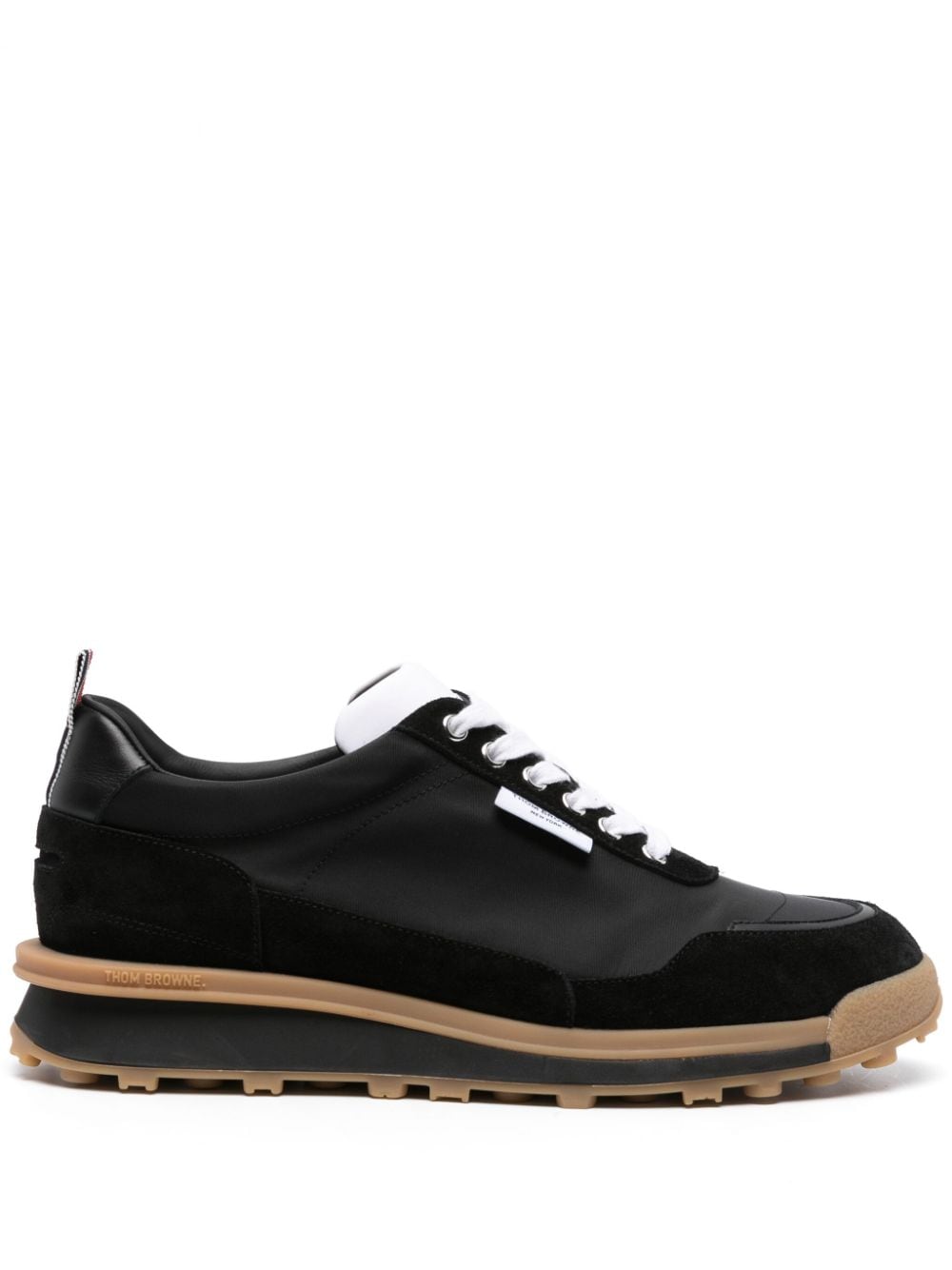 Thom Browne Alumni Sneakers mit Einsätzen - Schwarz von Thom Browne