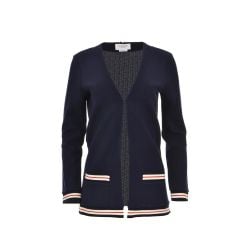 Thom Browne Blauer Baumwoll-cardigan Für Damen von Thom Browne