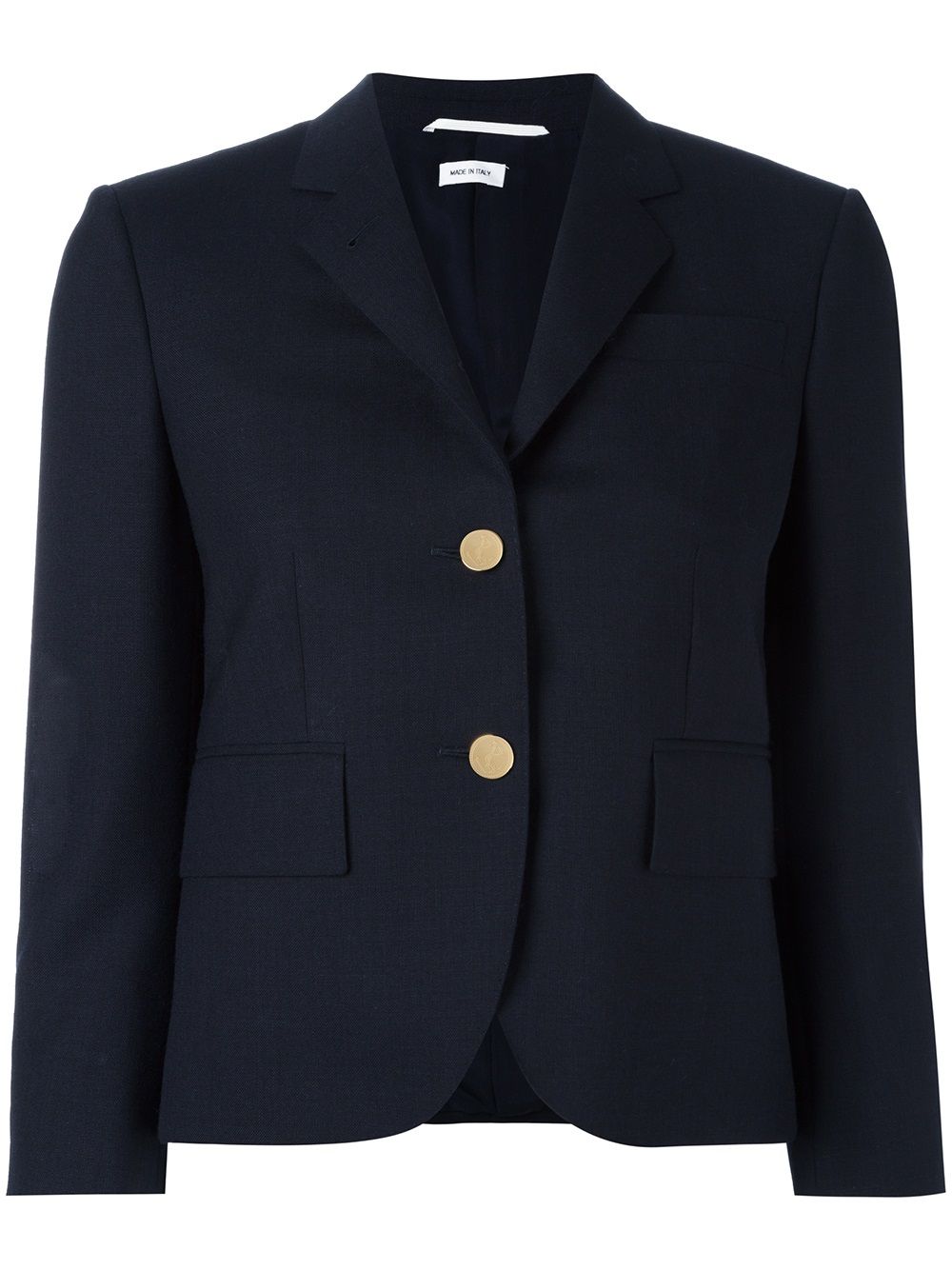 Thom Browne Blazer mit Cropped-Ärmeln - Blau von Thom Browne