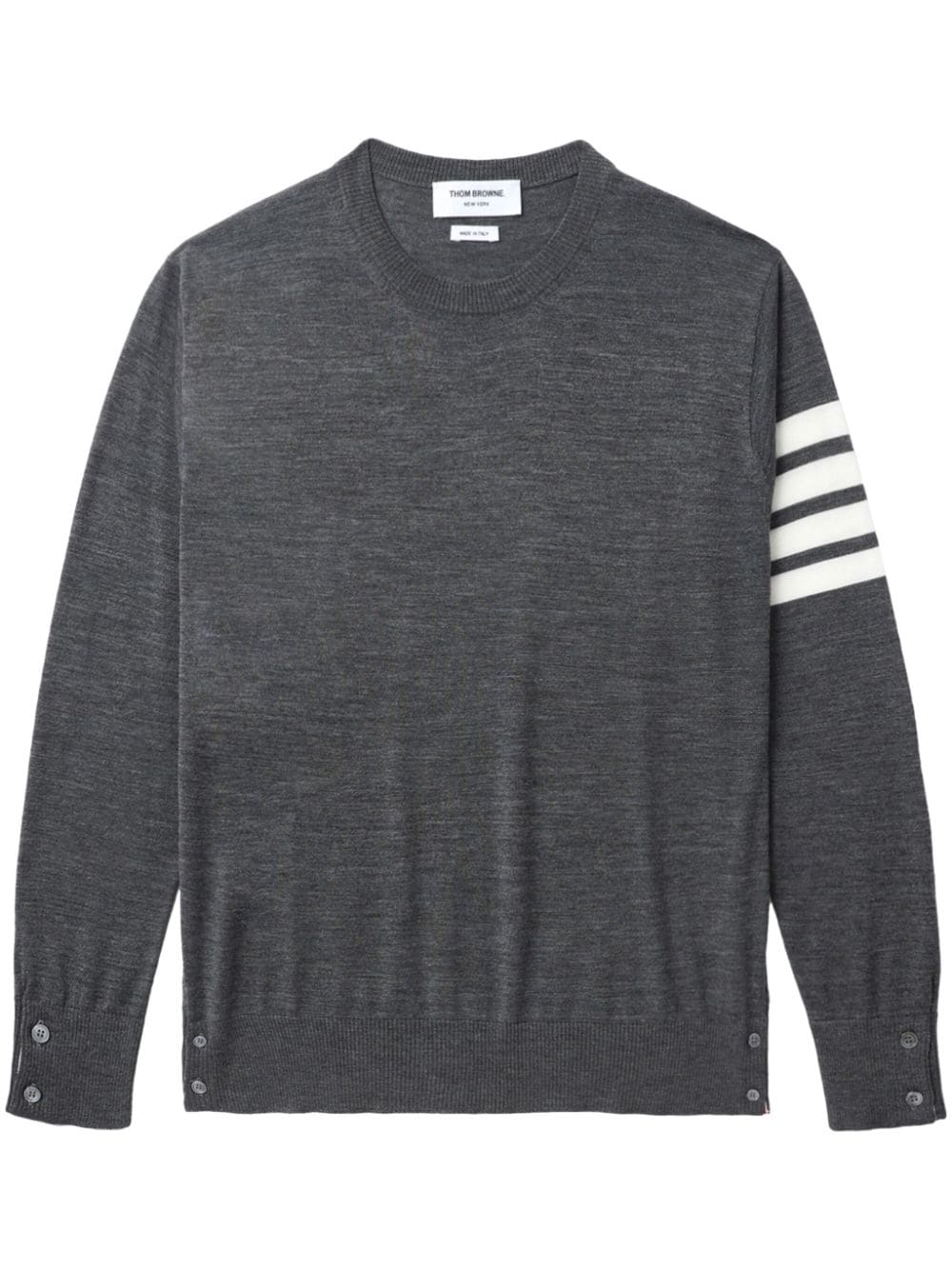 Thom Browne Pullover mit Streifen - Grau von Thom Browne